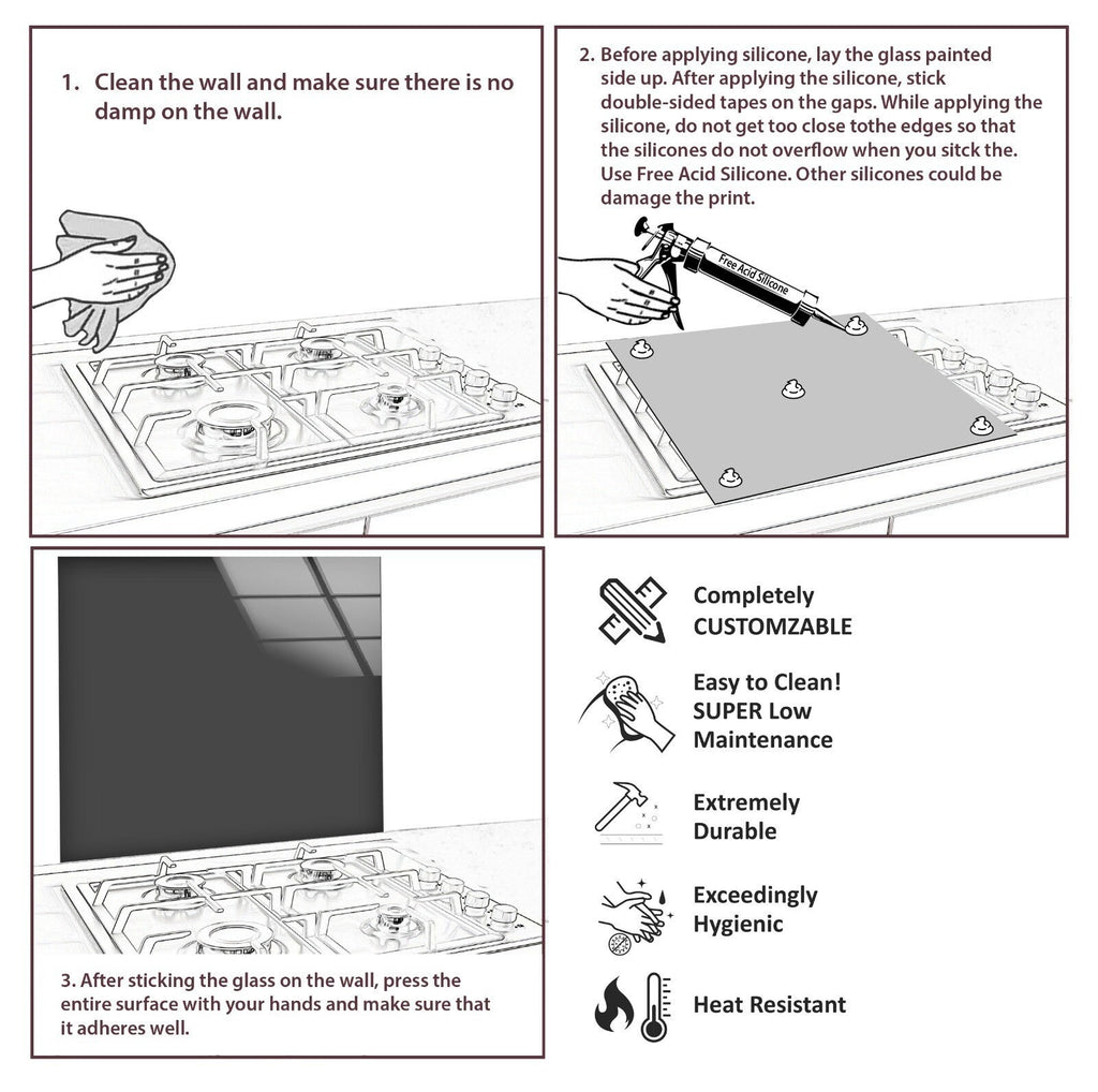 Koi Pond – Glass Kitchen Backsplash-BacksplashArtworks