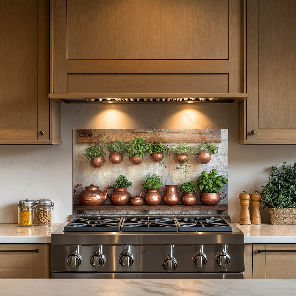 Spice & Herb Kitchen Backsplash Art | Backsplash Artworks ...