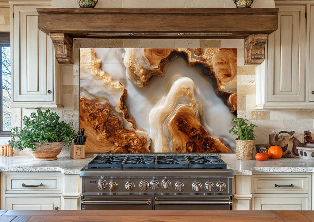 Elegant Abstract Kitchen Backsplash | Backsplash Artworks – Page 2 ...
