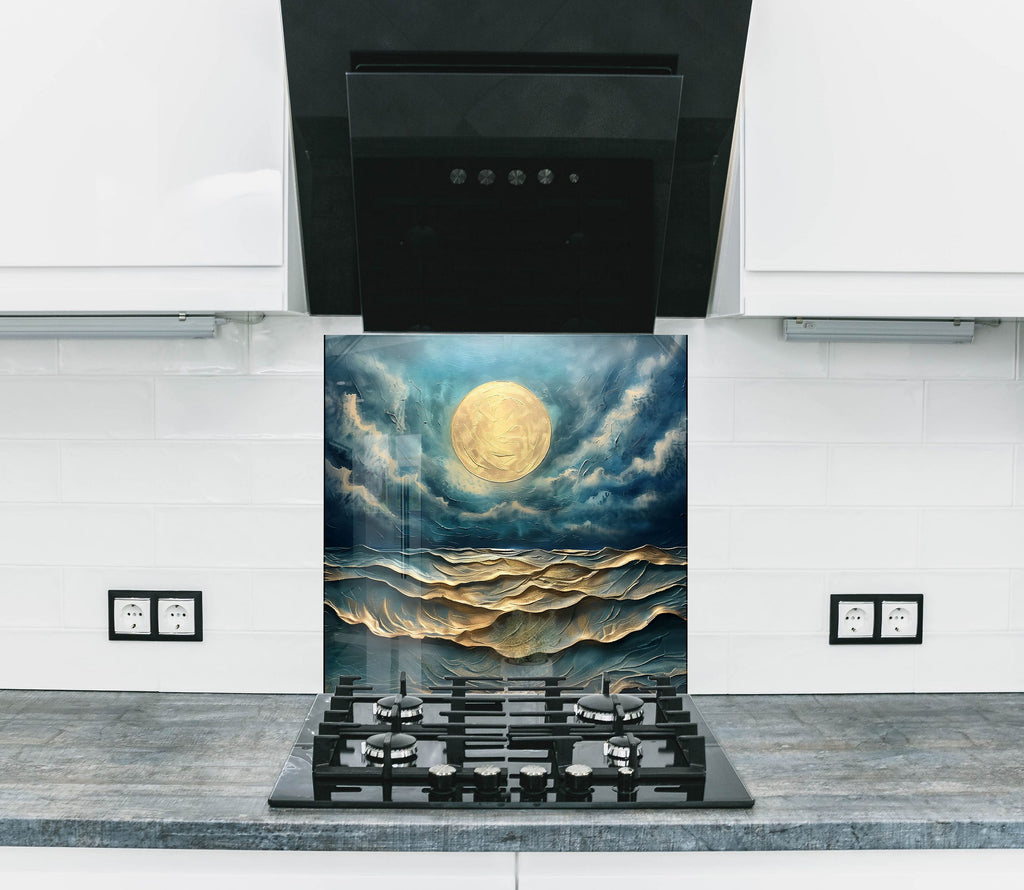 Fantasy & Space Backsplash – Cosmic Kitchen Art