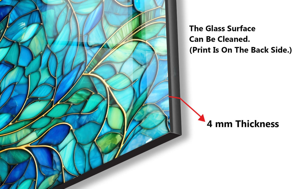 Ocean Breeze Wall Art - Tempered Glass Kitchen Backsplash-BacksplashArtworks