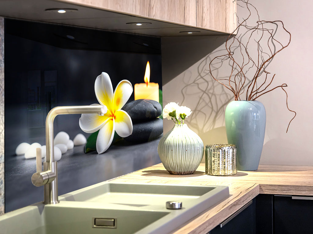Zen Stones Glass Backsplash-BacksplashArtworks