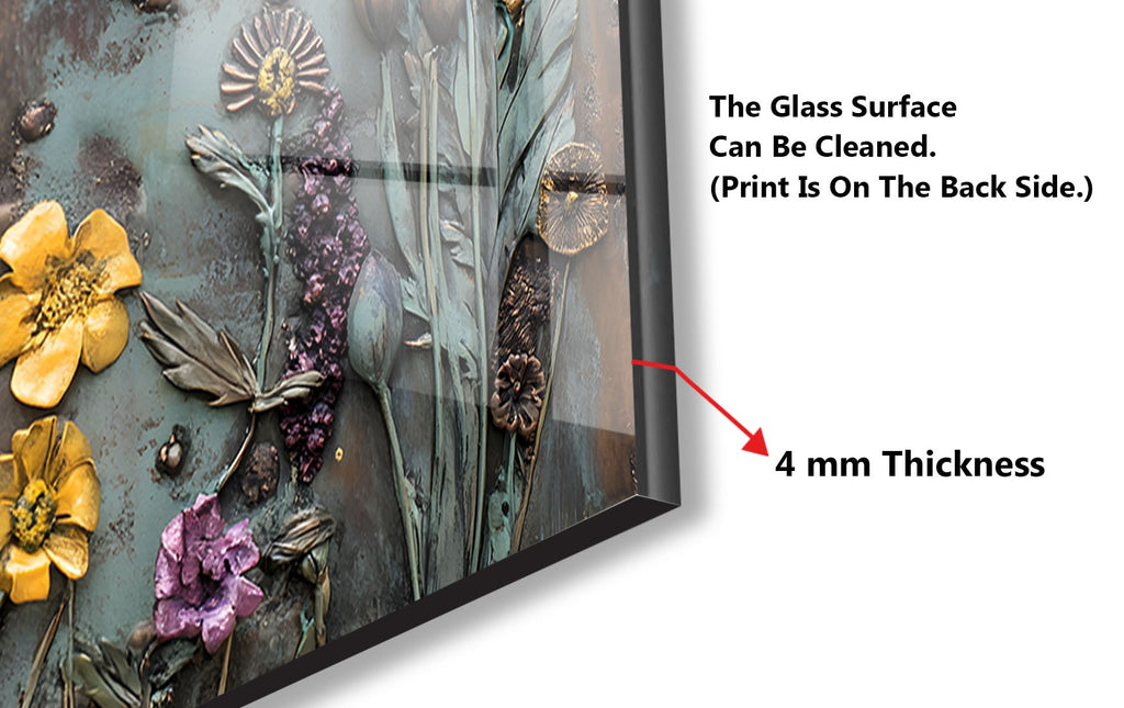 Dragonfly - Tempered Glass Kitchen Backsplash-BacksplashArtworks