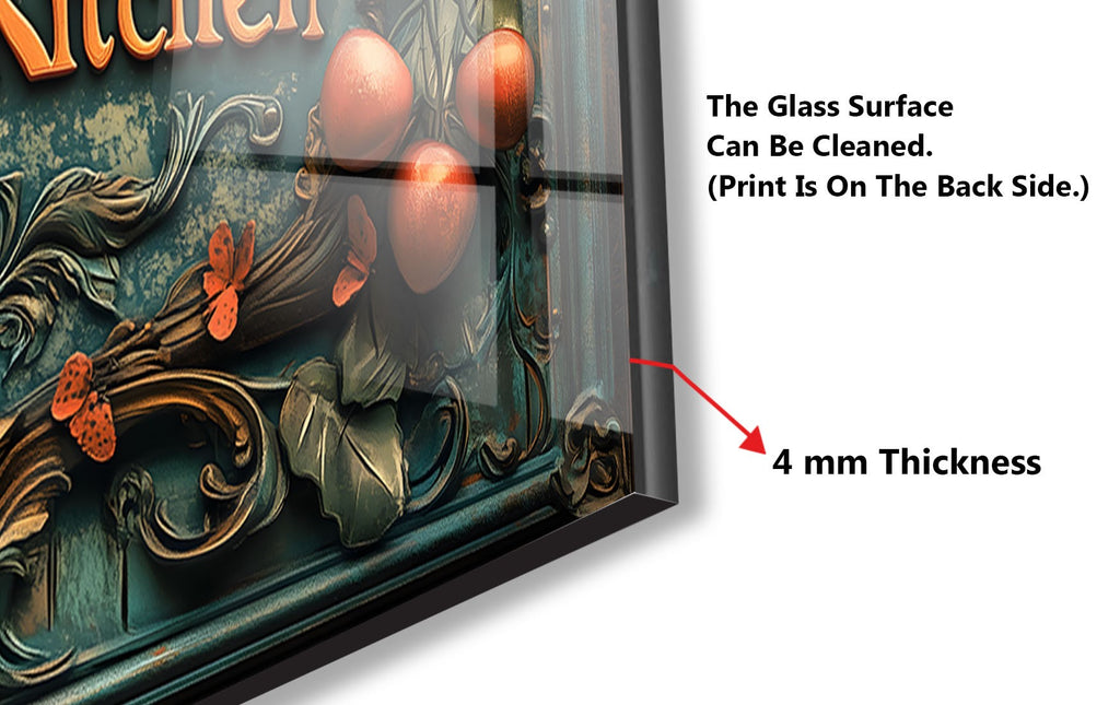 Fairy Tale Garden - Glass Kitchen Backsplash-BacksplashArtworks