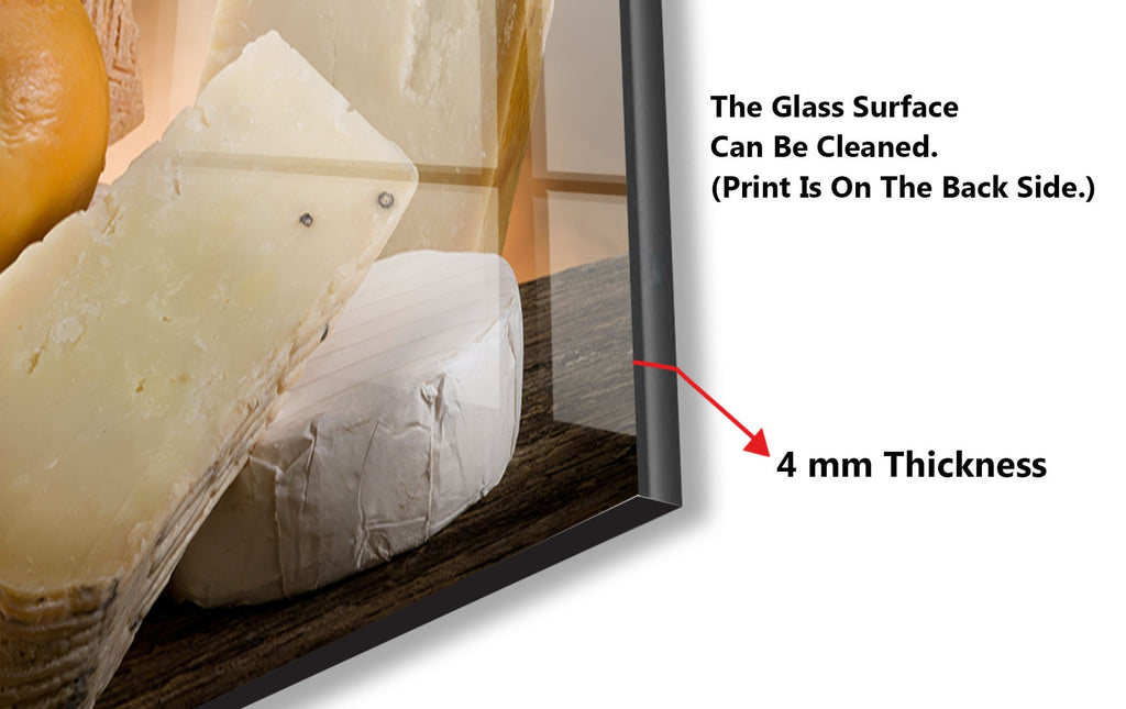 Luxury Wine & Cheese Glass Kitchen Backsplash – Gourmet Pairing-BacksplashArtworks