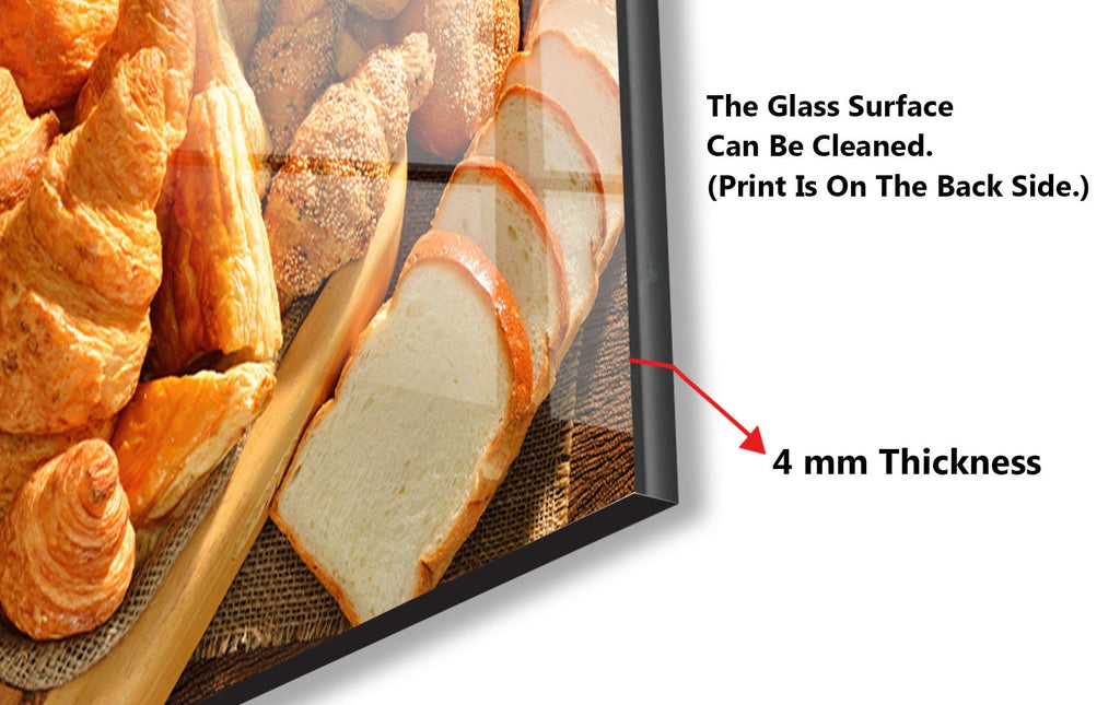 French Bakery Bliss – Glass Kitchen Backsplash-BacksplashArtworks