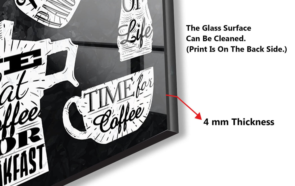 Sign Tempered Glass Backsplash-BacksplashArtworks