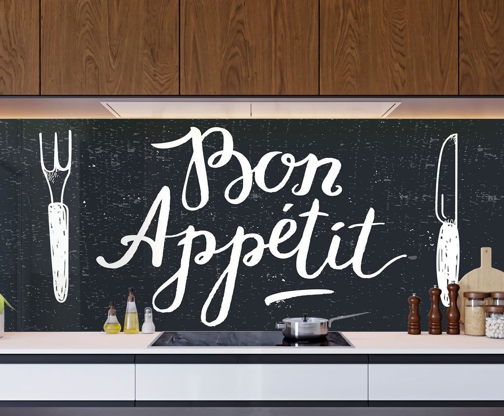 Sign Tempered Glass Backsplash-BacksplashArtworks