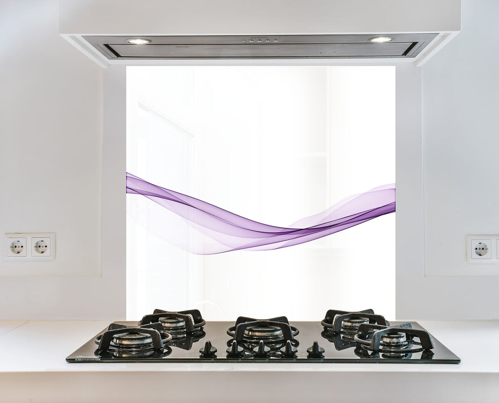 Abstract Tempered Glass Backsplash-BacksplashArtworks