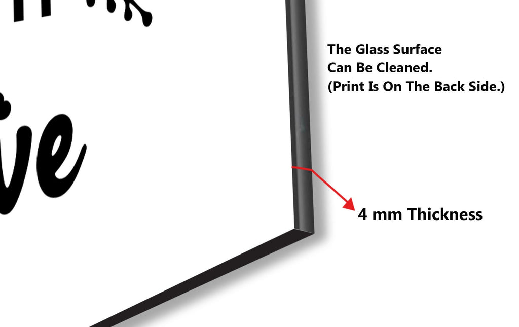 Sign Tempered Glass Backsplash-BacksplashArtworks