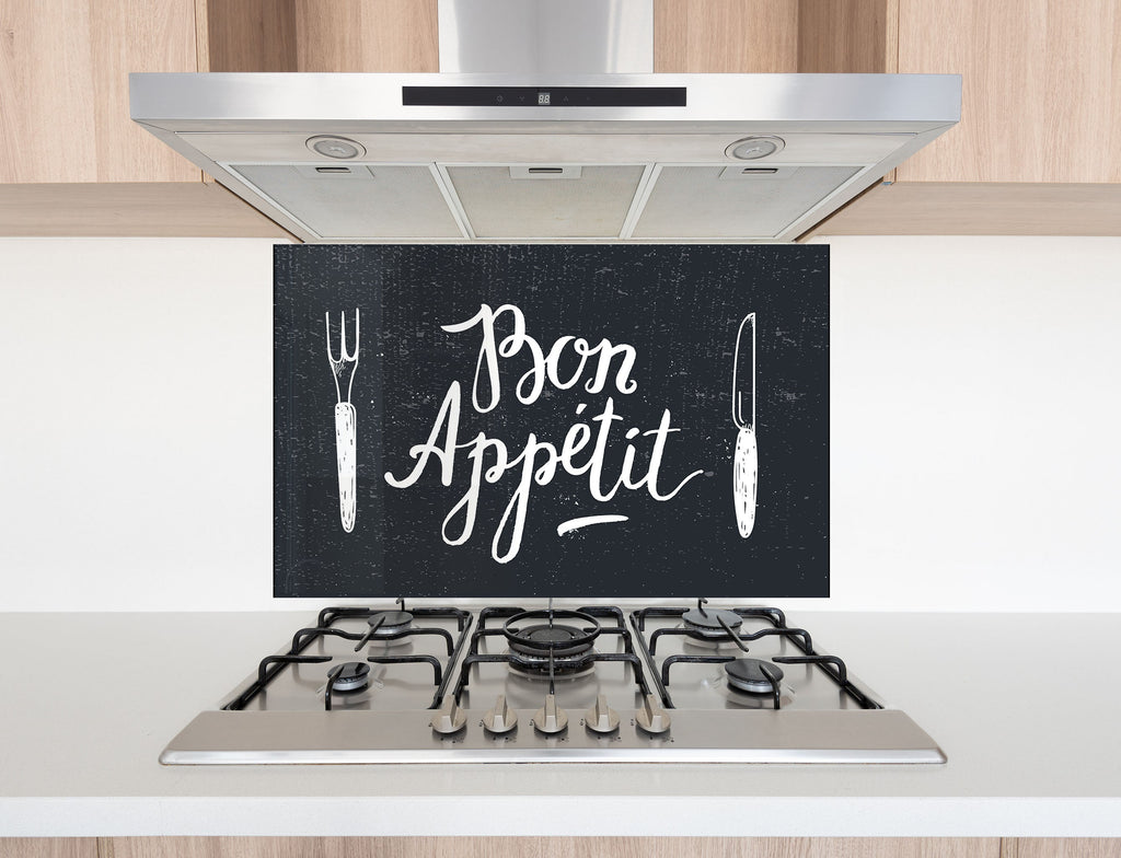 Sign Tempered Glass Backsplash-BacksplashArtworks