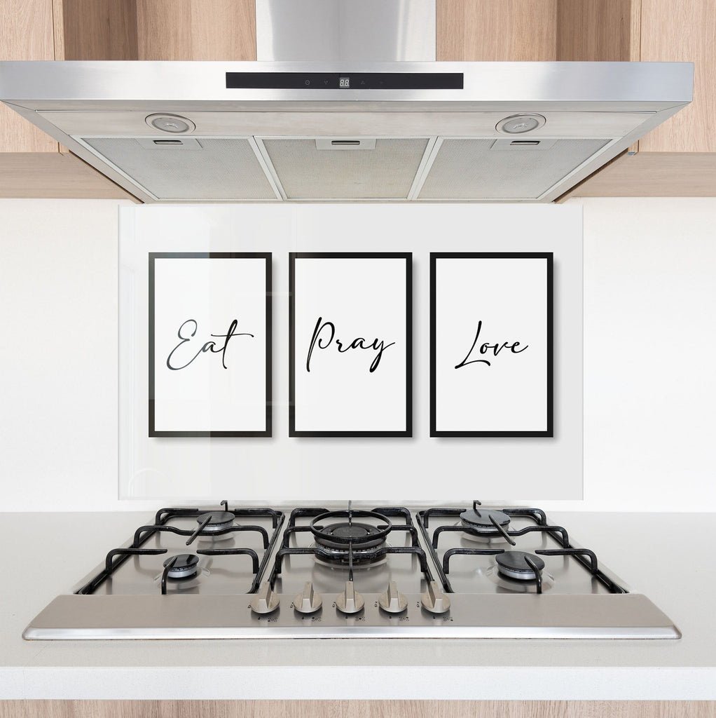 Sign Tempered Glass Backsplash-BacksplashArtworks