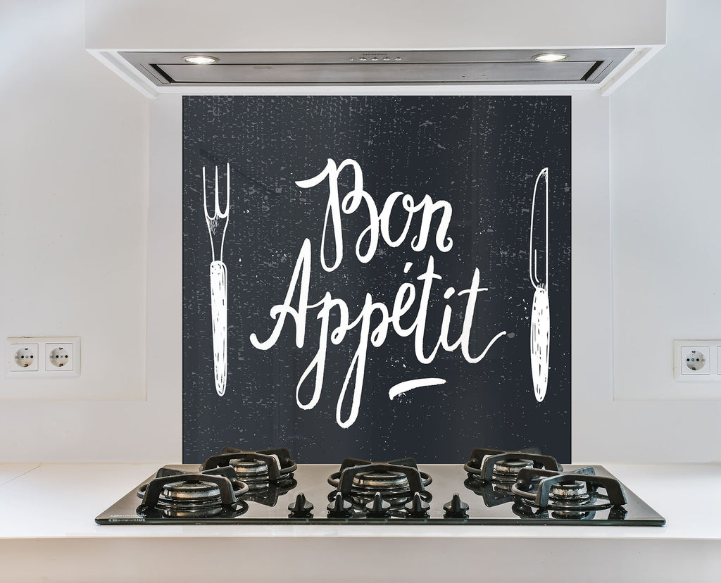 Sign Tempered Glass Backsplash-BacksplashArtworks
