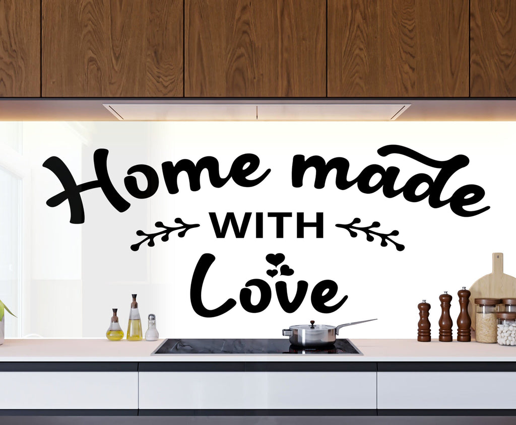 Sign Tempered Glass Backsplash-BacksplashArtworks