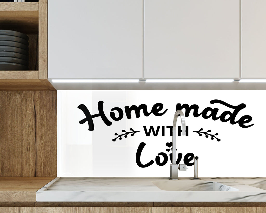 Sign Tempered Glass Backsplash-BacksplashArtworks