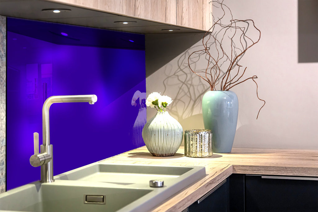 Storm Blue - Kitchen Glass Backsplash-BacksplashArtworks