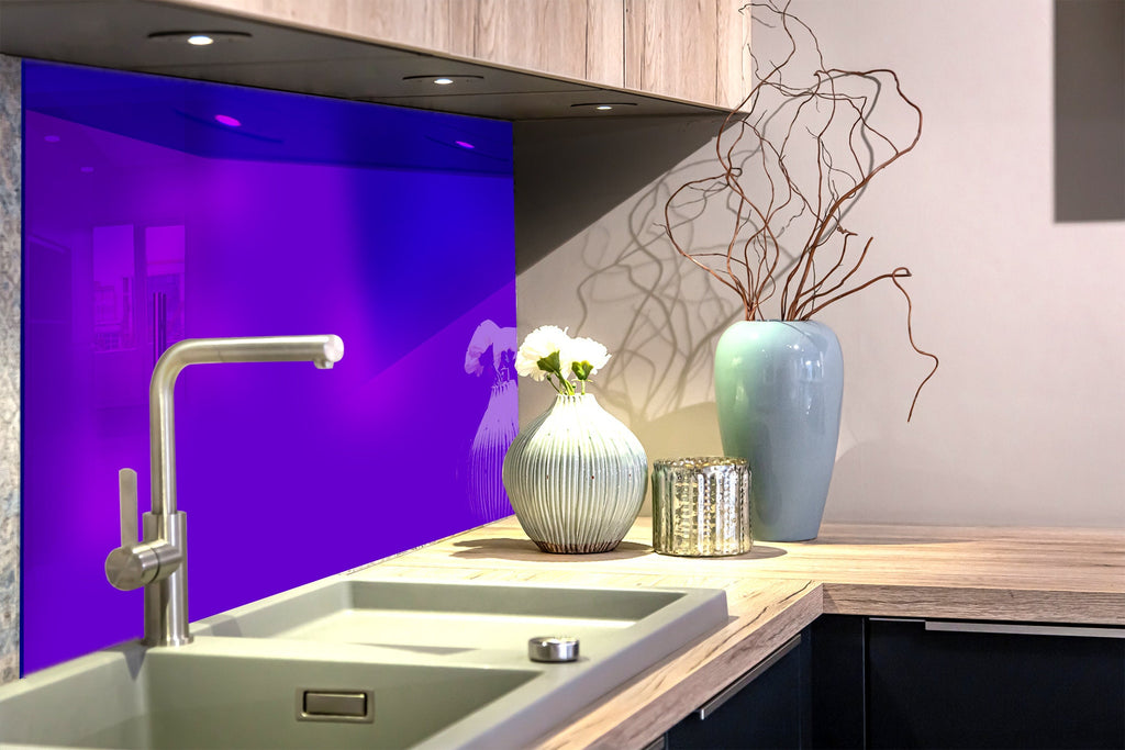 Deep River - Tempered Glass Kitchen Backsplash-BacksplashArtworks