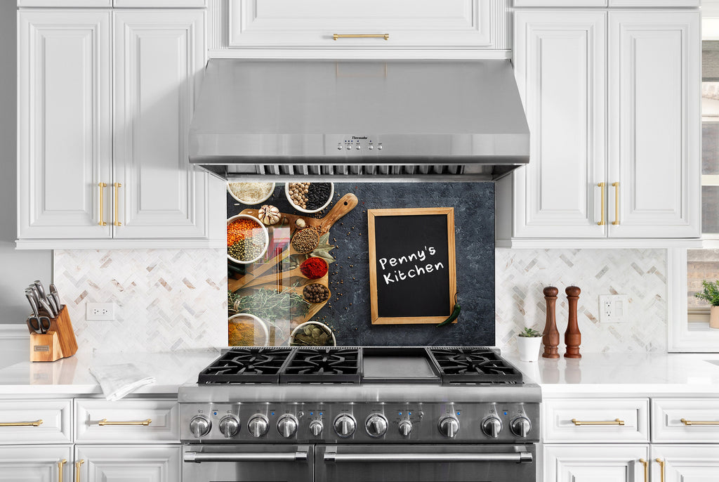 Signs Tempered Glass Backsplash-BacksplashArtworks