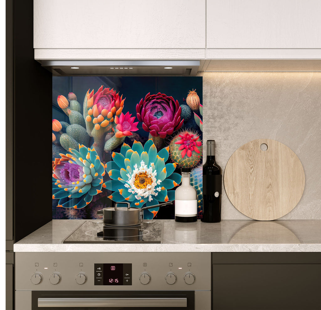 a stove top oven sitting inside of a kitchen