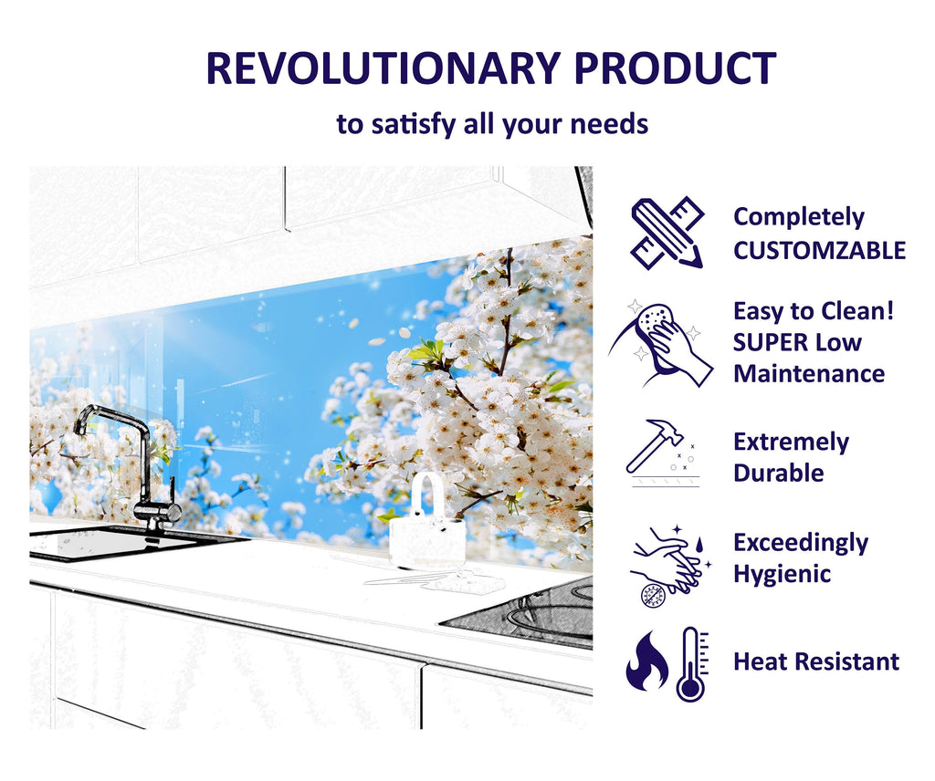 Mosaic Glass Kitchen Backsplash with Colorful Fish Design - Artistic and Vibrant-BacksplashArtworks