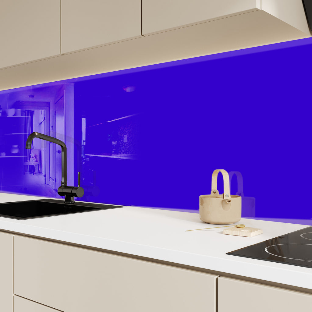 Storm Blue - Kitchen Glass Backsplash-BacksplashArtworks
