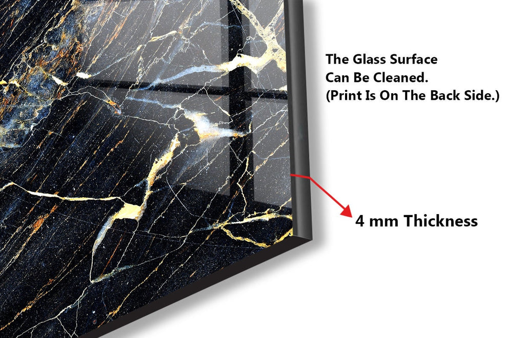 Abstract Tempered Glass Backsplash-BacksplashArtworks