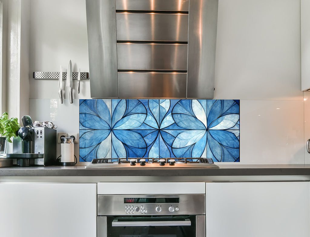 a stove top oven sitting inside of a kitchen